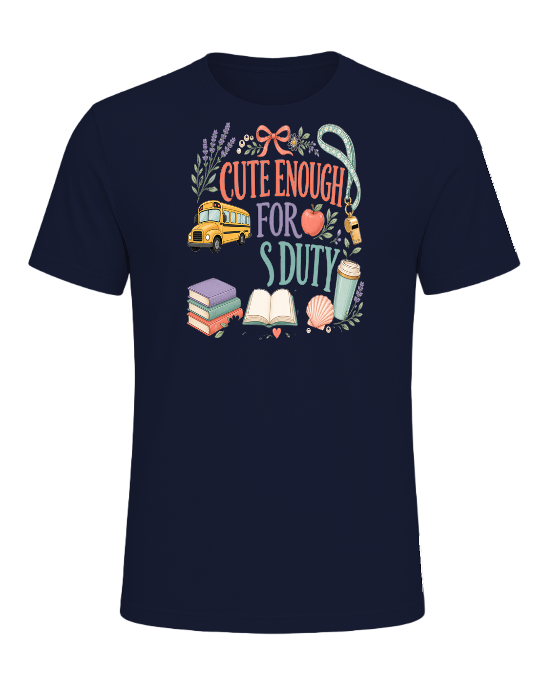 CUTE ENOUGH FOR BUS DUTY — Navy
