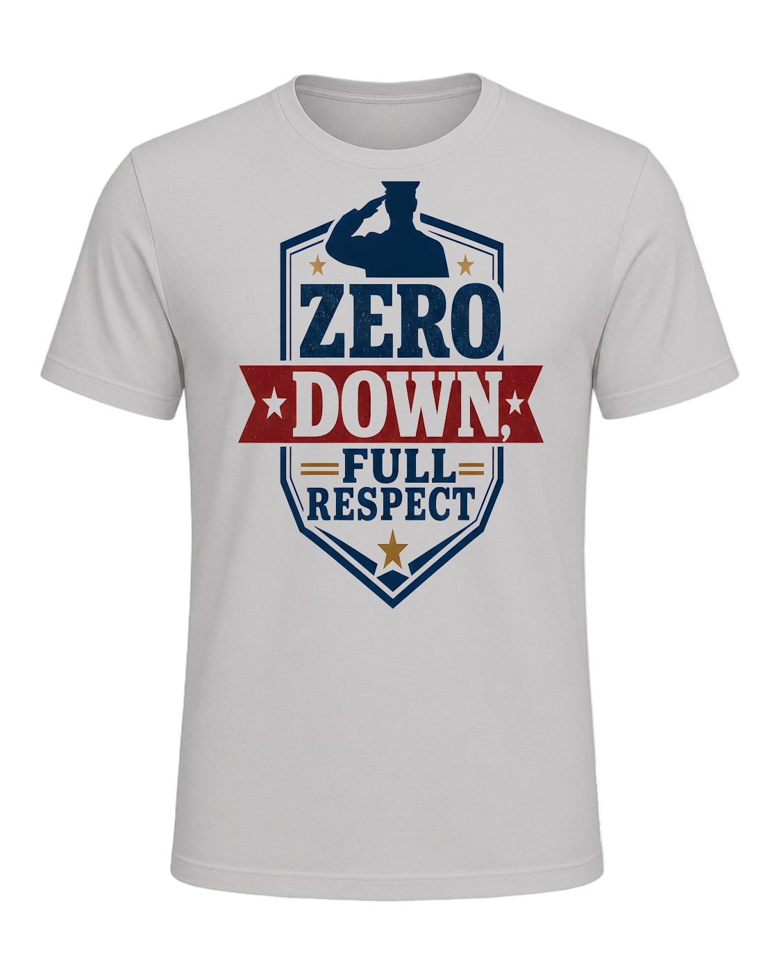 ZERO DOWN, FULL RESPECT — Silver