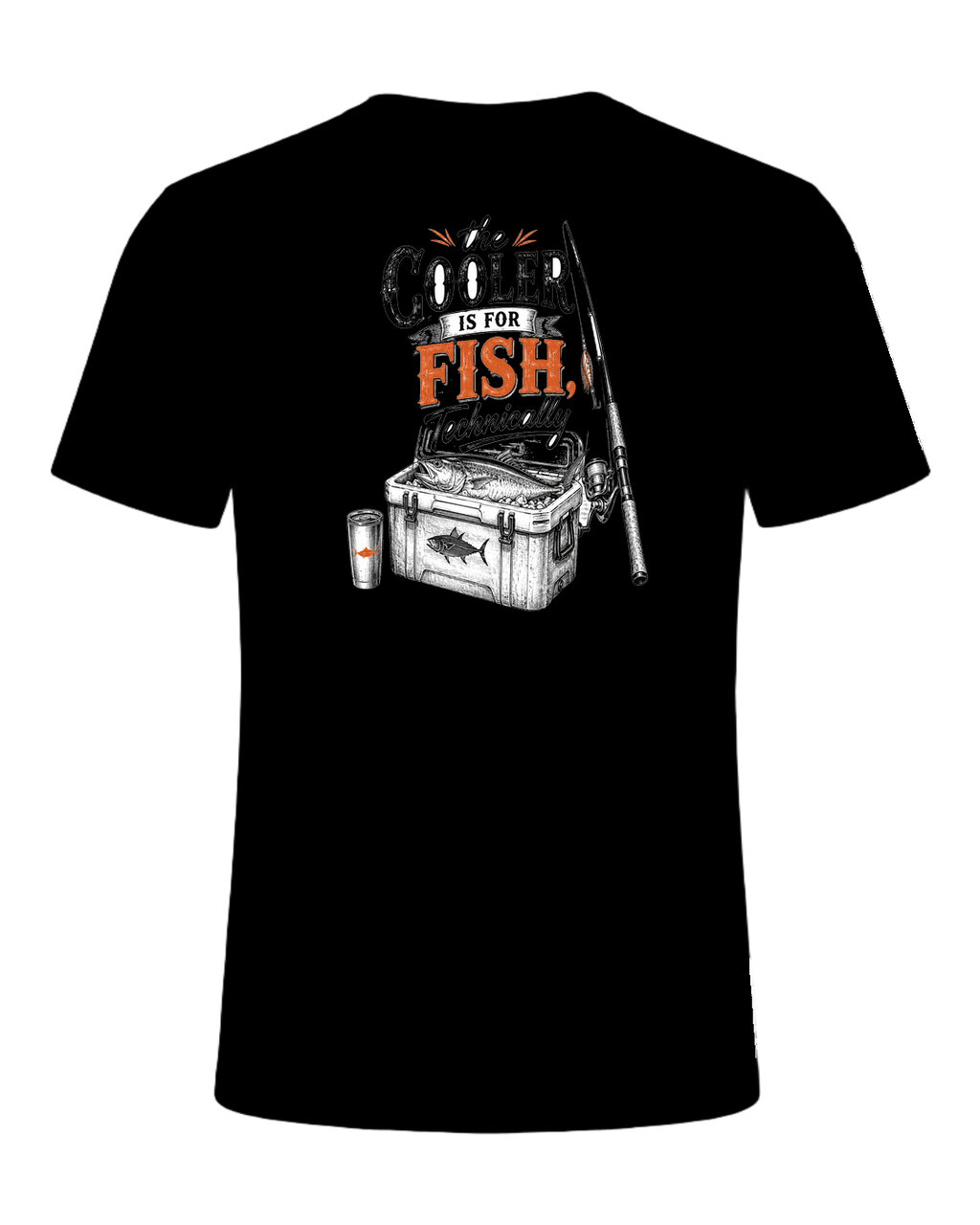 the cooler is for fish, technically — Black