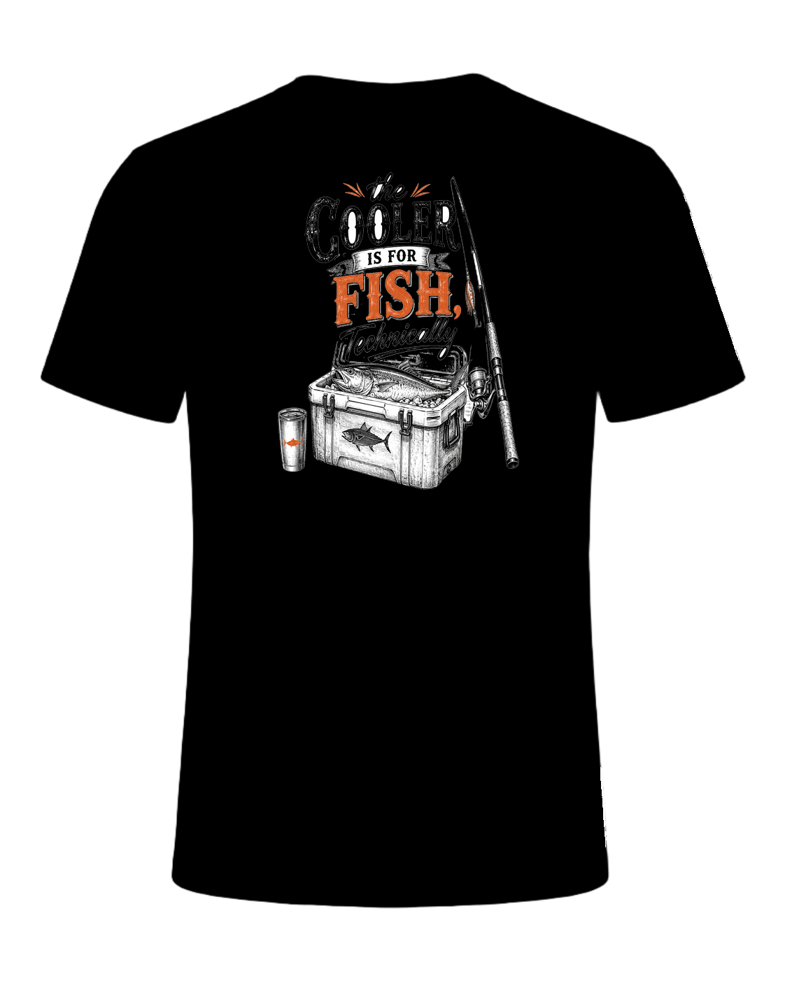 the cooler is for fish, technically — Black