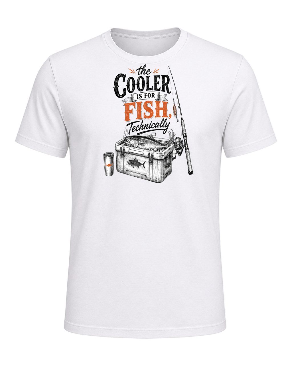 the cooler is for fish, technically — White