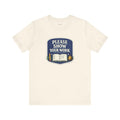 Math Teacher T-Shirt — Please Show Your Work — t-shirt design by June