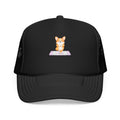 Corgi Mom Hat — Downward Dog, Literally — corgi club hat design