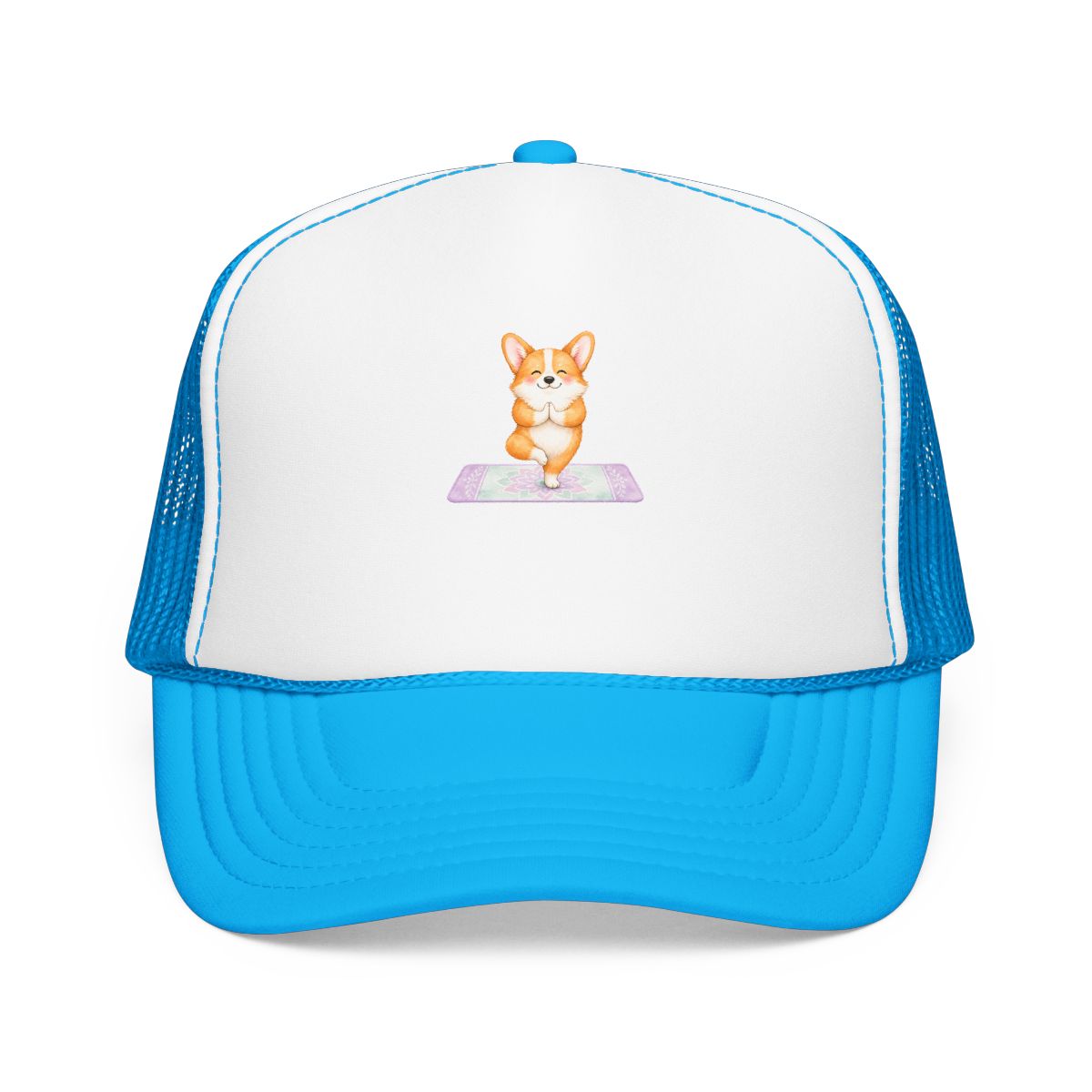 Corgi Mom Hat — Downward Dog, Literally — corgi club hat design