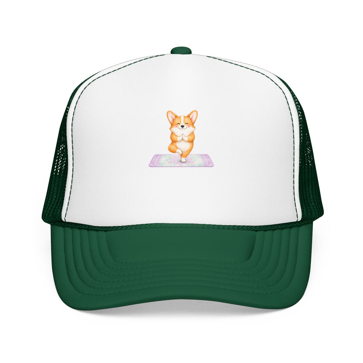 Corgi Mom Hat — Downward Dog, Literally — corgi club hat design