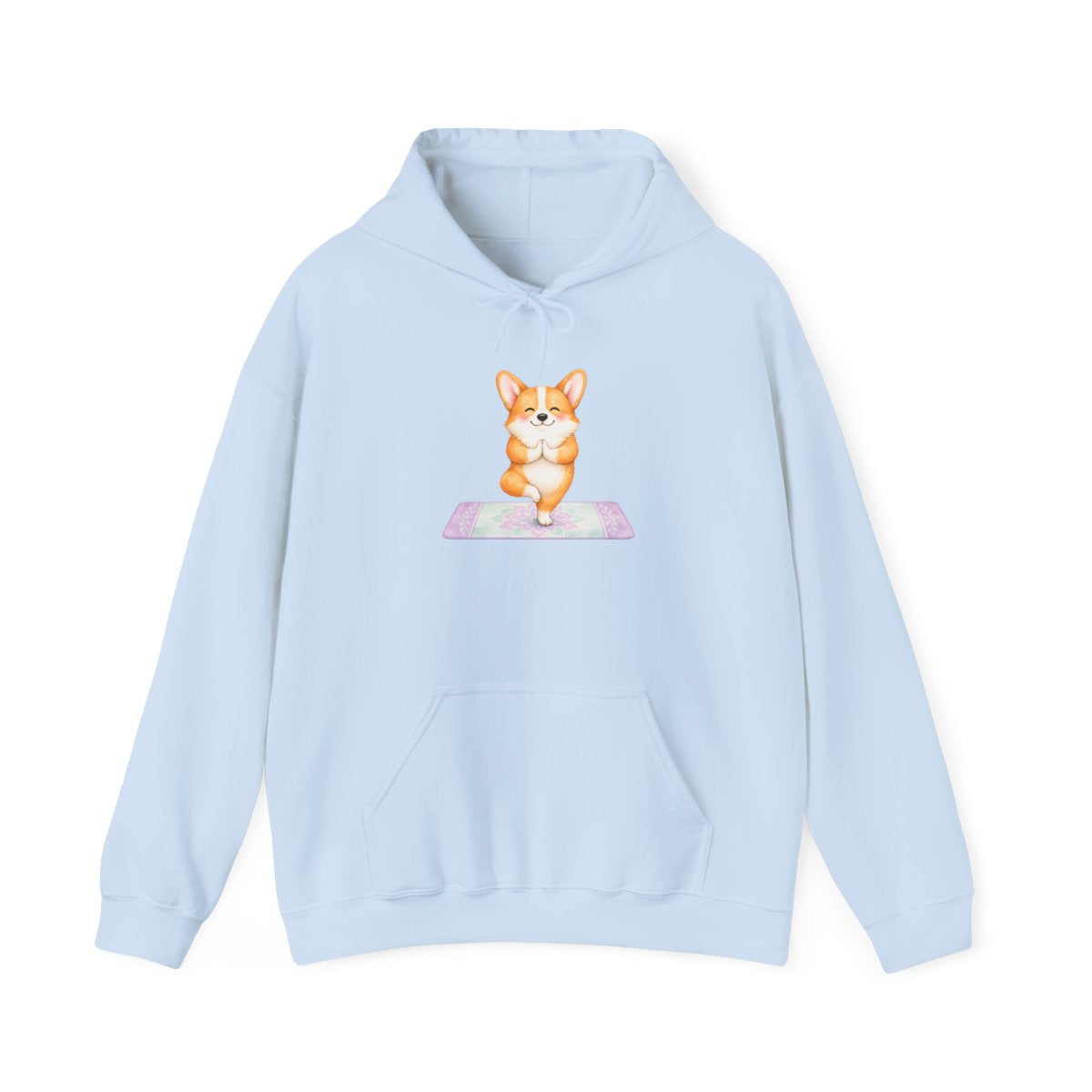 Corgi Mom Hoodie — Downward Dog, Literally — corgi club hoodie design