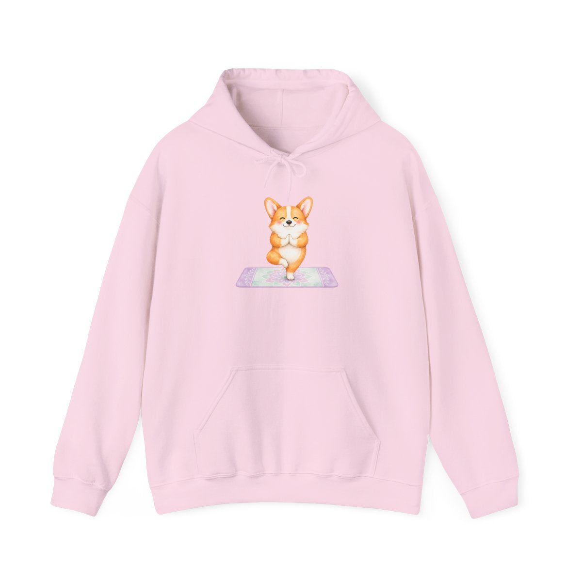 Corgi Mom Hoodie — Downward Dog, Literally — corgi club hoodie design