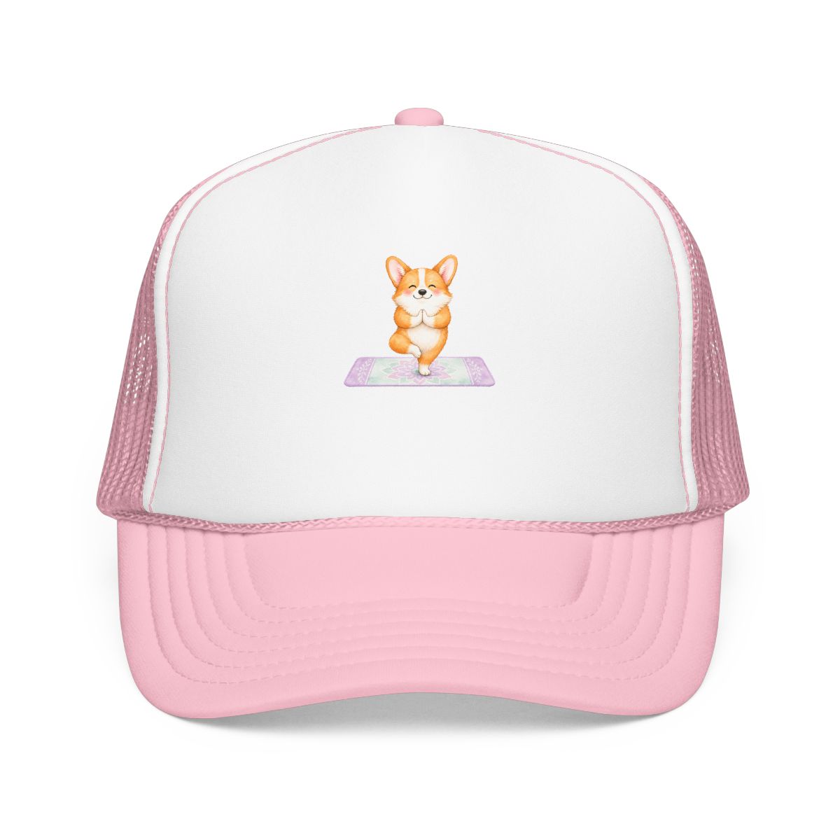 Corgi Mom Hat — Downward Dog, Literally — corgi club hat design