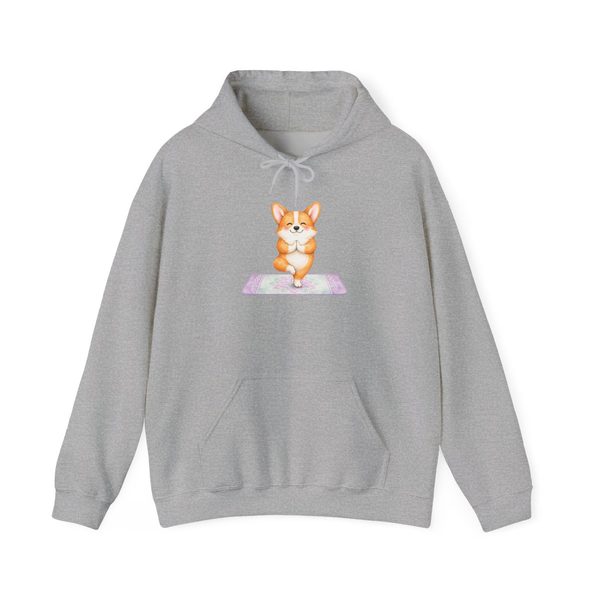 Corgi Mom Hoodie — Downward Dog, Literally — corgi club hoodie design