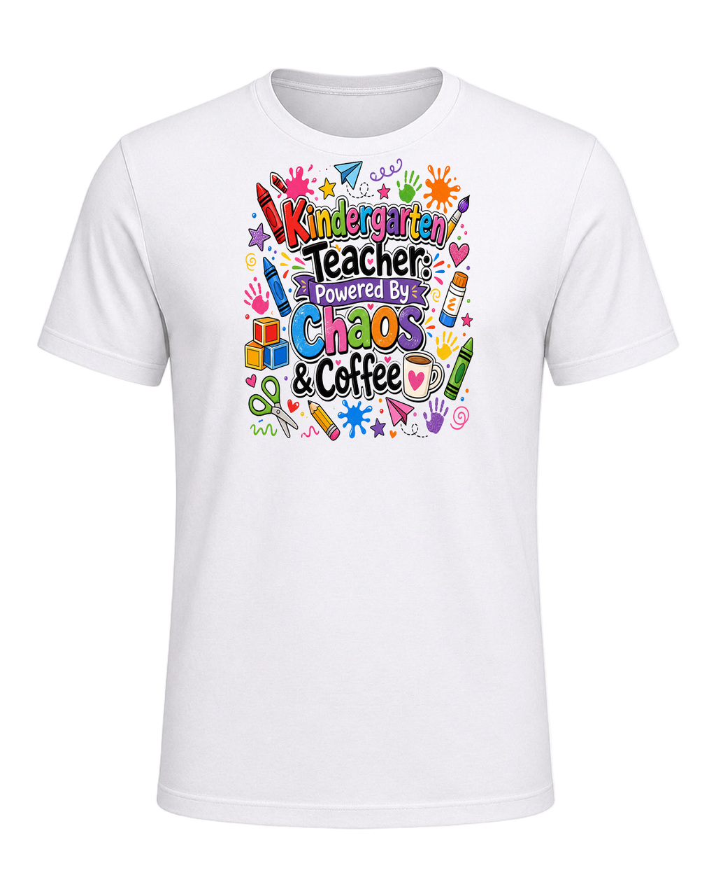 Kindergarten Teacher Chaos — White