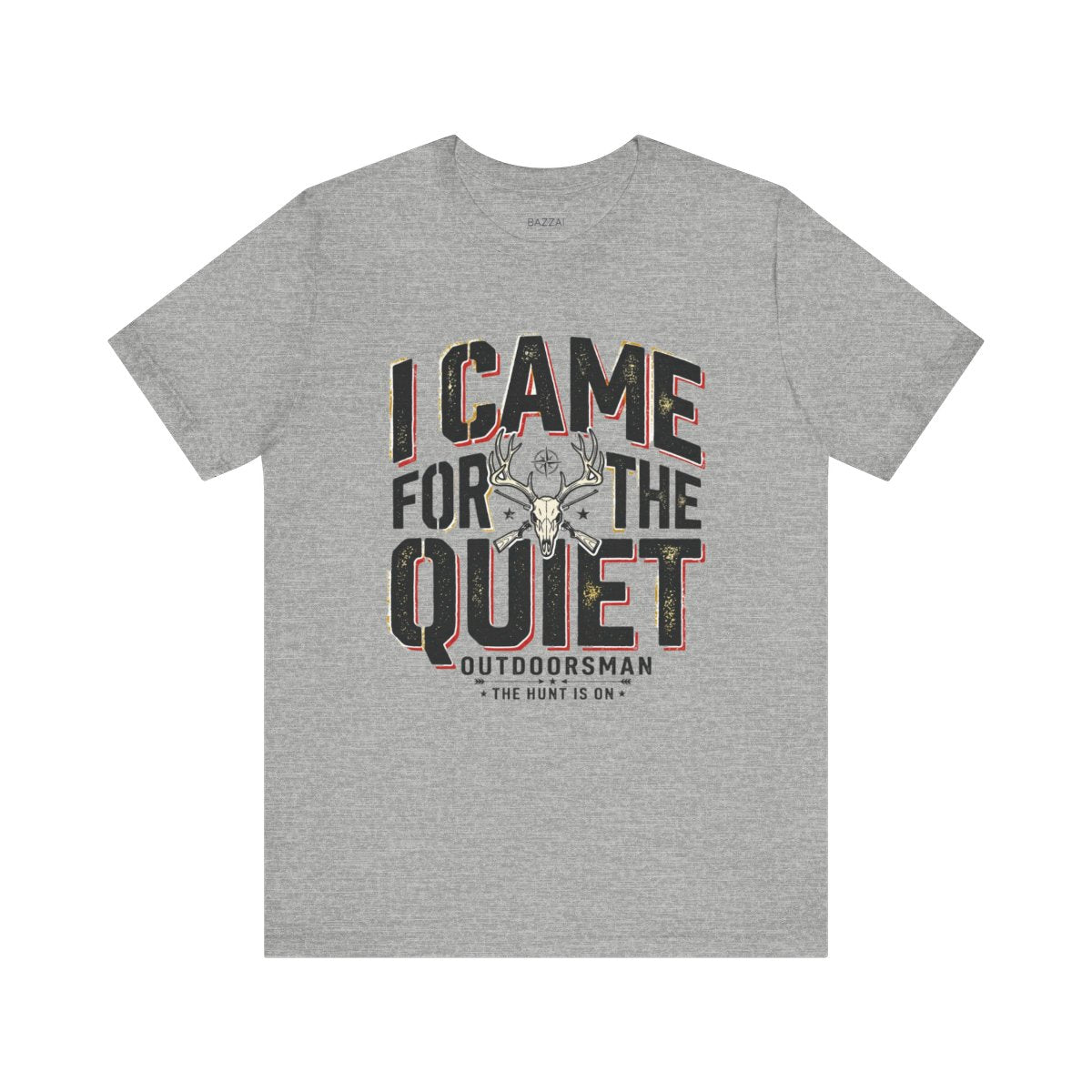 Hiking Lover T-Shirt — I Came for the Quiet — hunter t-shirt design