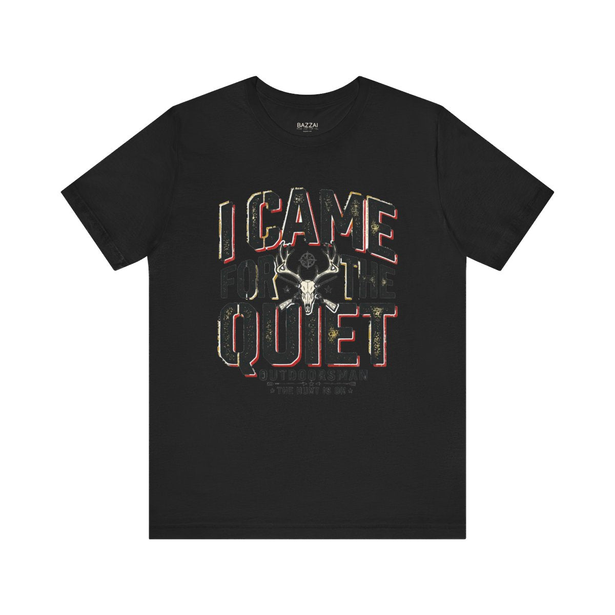 Hiking Lover T-Shirt — I Came for the Quiet — hunter t-shirt design