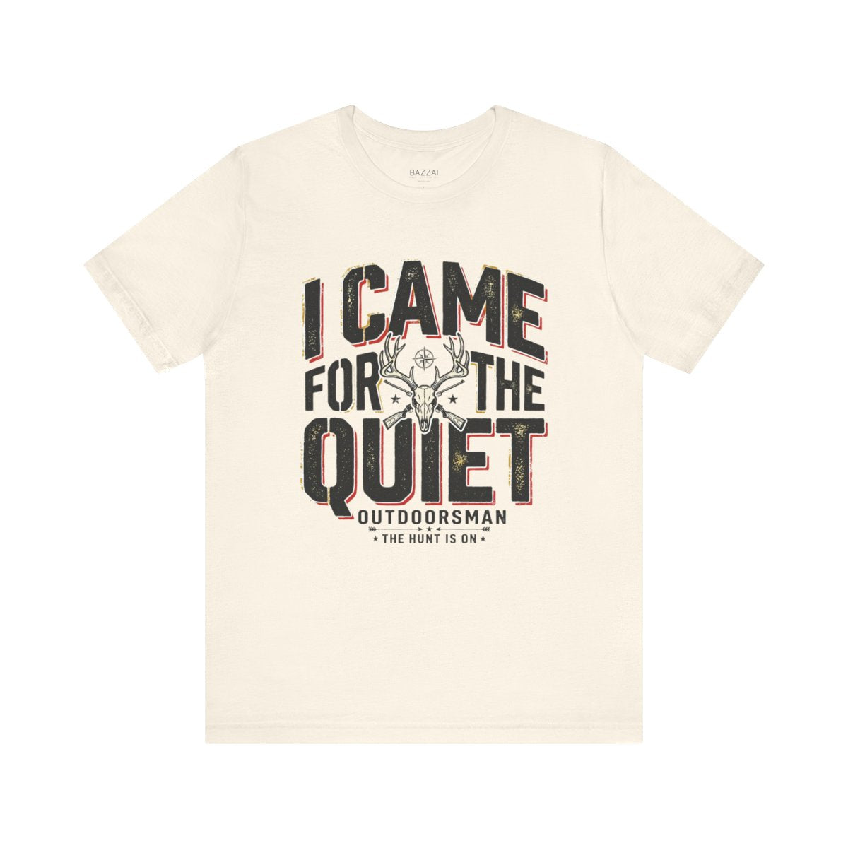 Hiking Lover T-Shirt — I Came for the Quiet — hunter t-shirt design