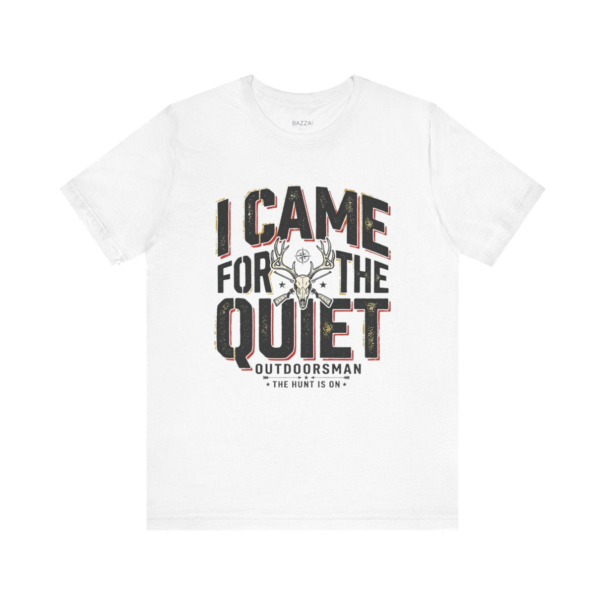 Hiking Lover T-Shirt — I Came for the Quiet — hunter t-shirt design
