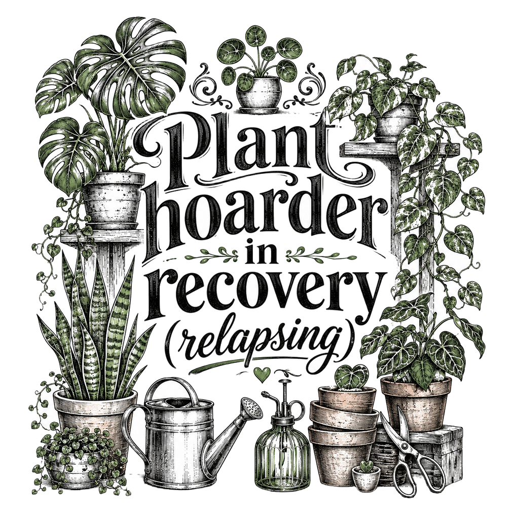 Plant hoarder in recovery (relapsing)