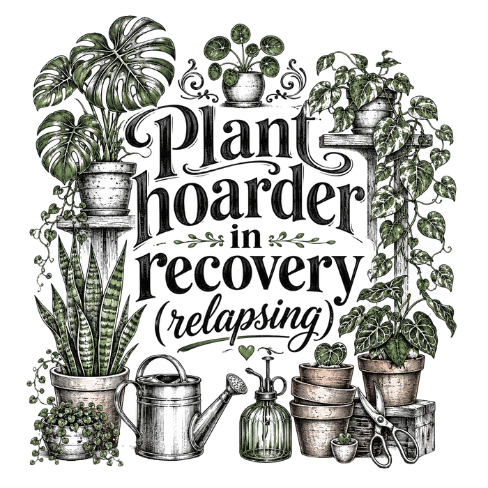 Plant hoarder in recovery (relapsing)