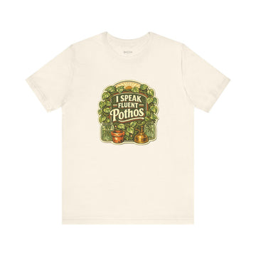 Houseplant Gift T-Shirt — I Speak Fluent Pothos