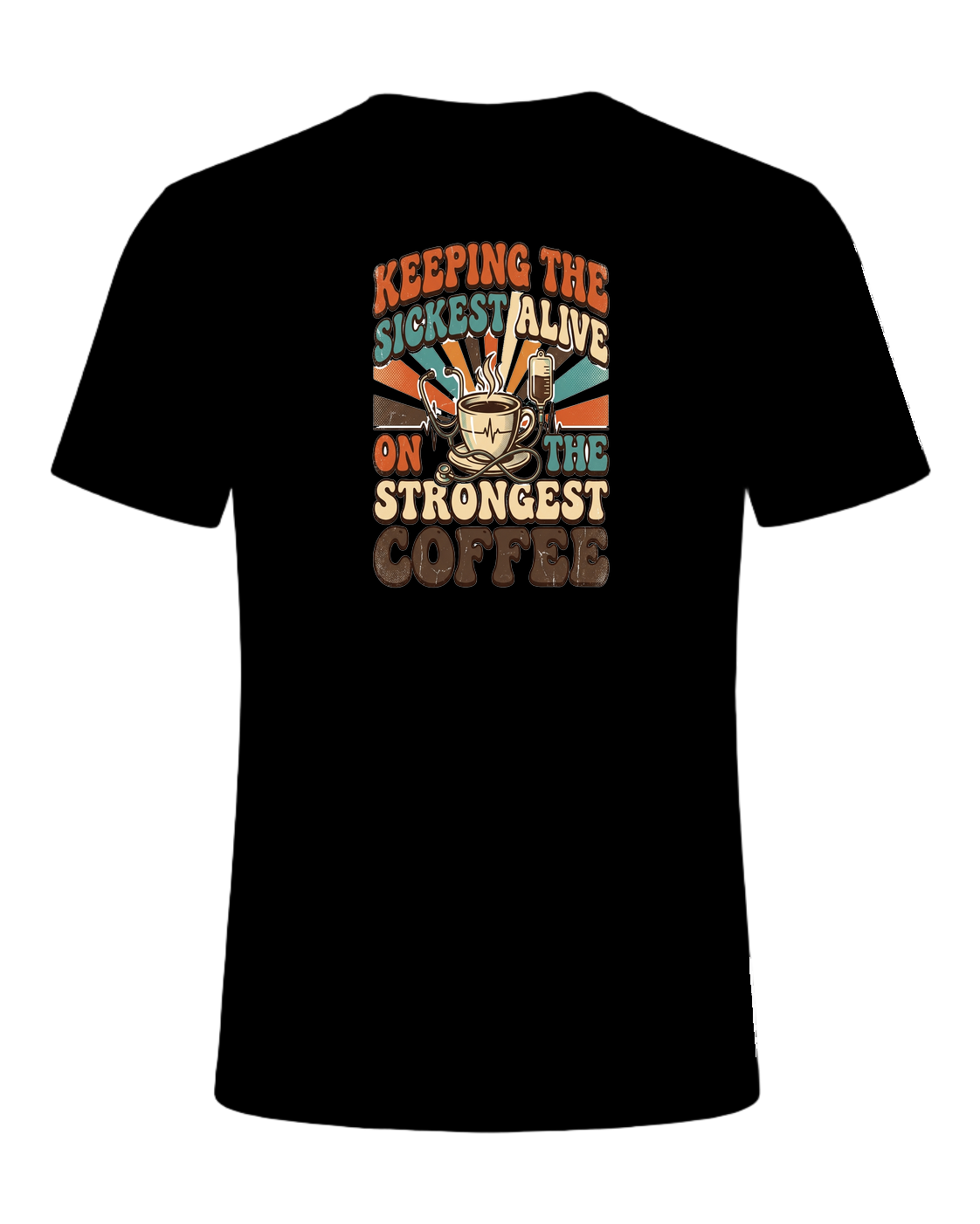 Keeping the sickest alive on the strongest coffee — Black