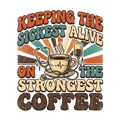 Keeping the sickest alive on the strongest coffee