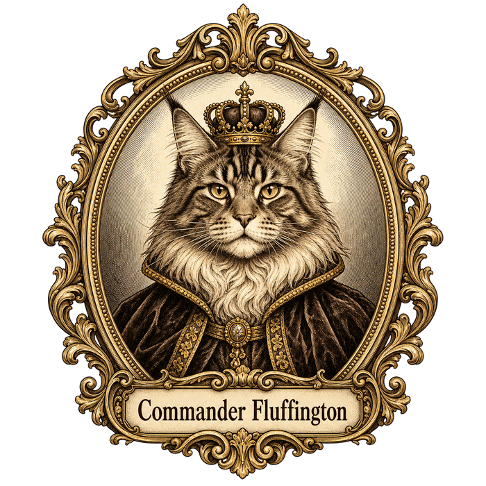 Commander Fluffington (Gold Details)