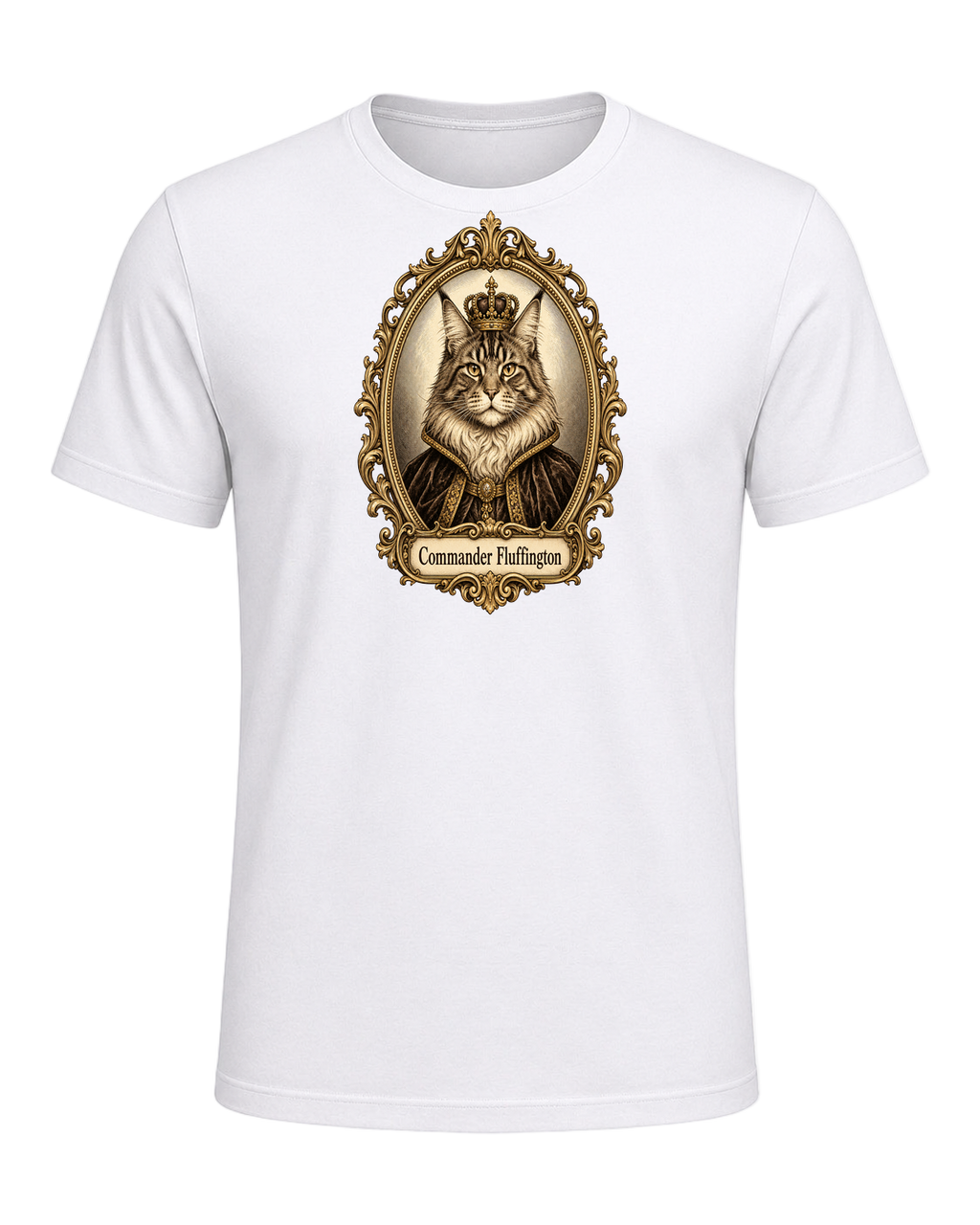 Maine Coon Royalty — White
