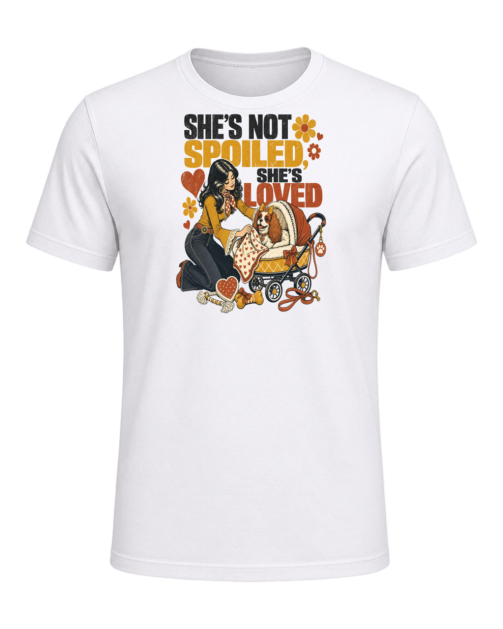 She's not spoiled, she's loved — White