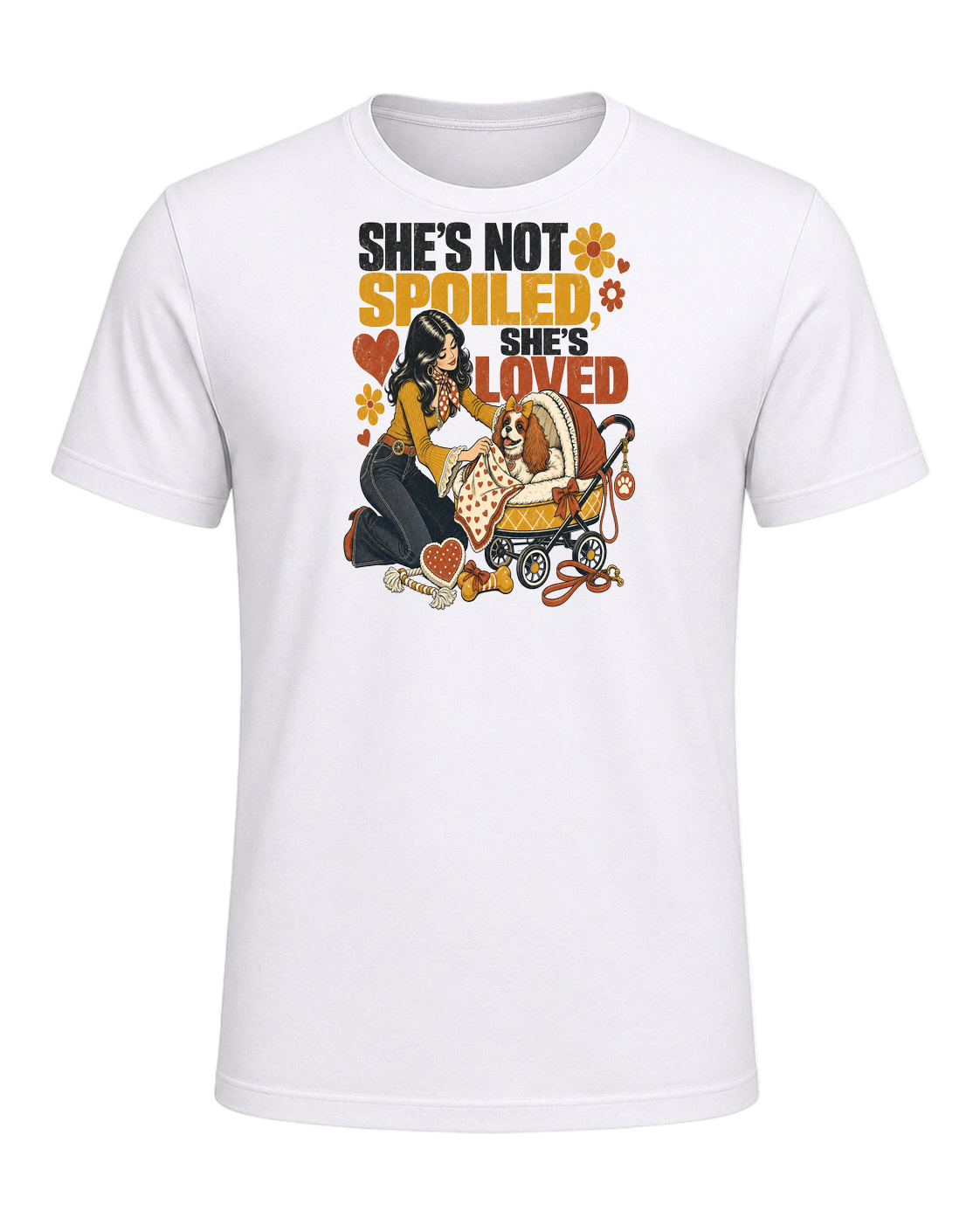 She's not spoiled, she's loved — White