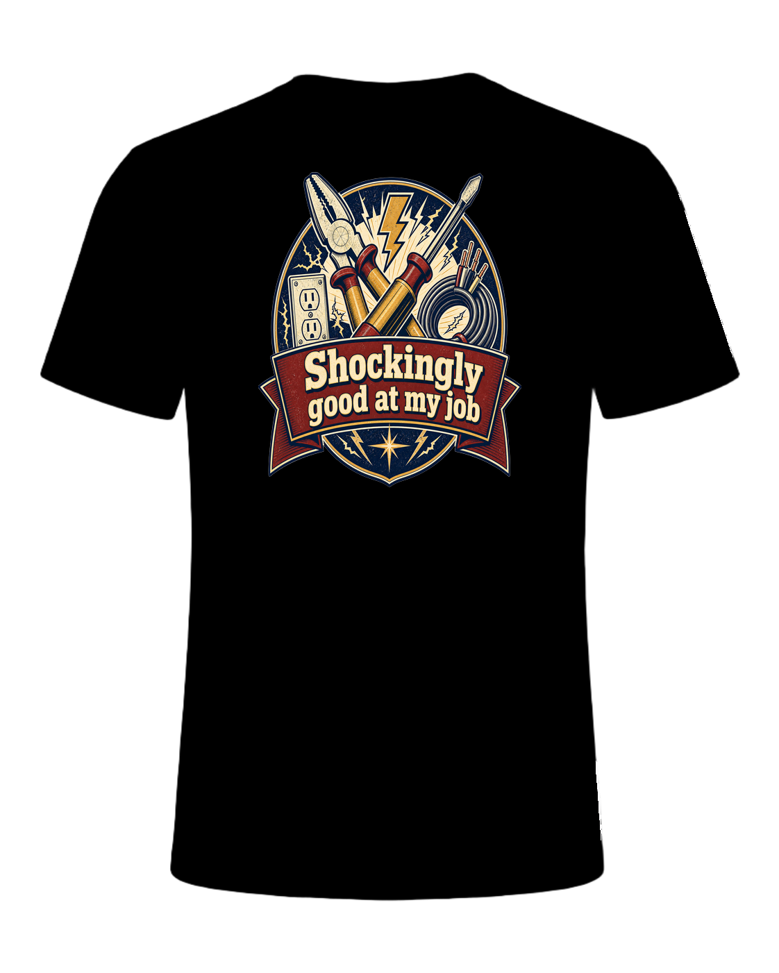 Shockingly good at my job — Black