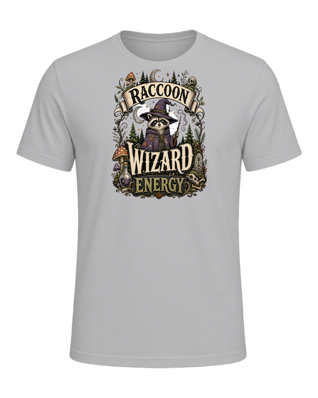 RACCOON WIZARD ENERGY — Athletic Heather