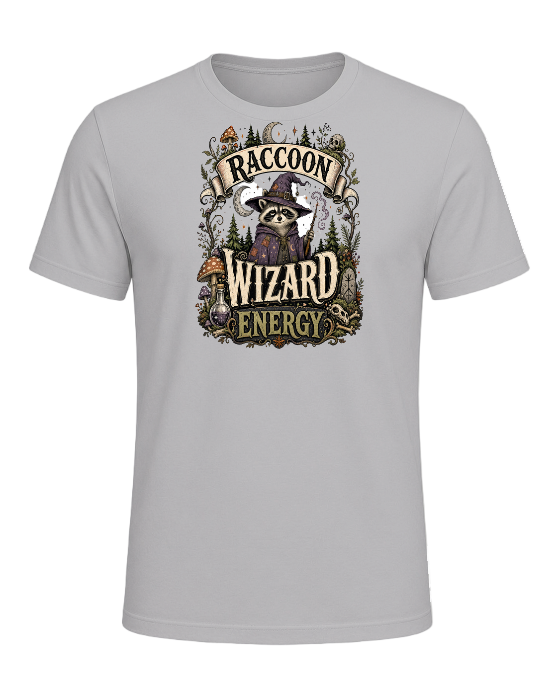 RACCOON WIZARD ENERGY — Athletic Heather