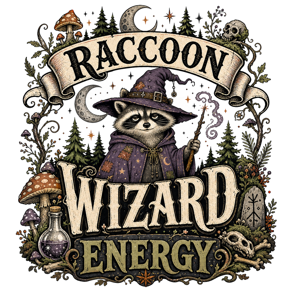 RACCOON WIZARD ENERGY