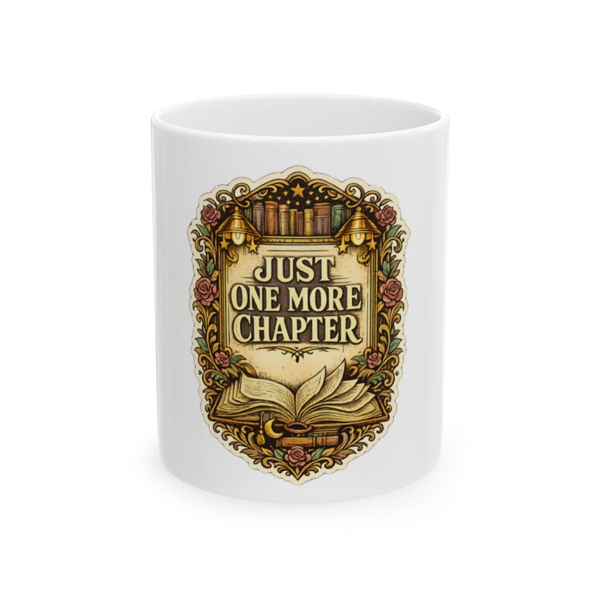 Just One More Chapter Tee Mug