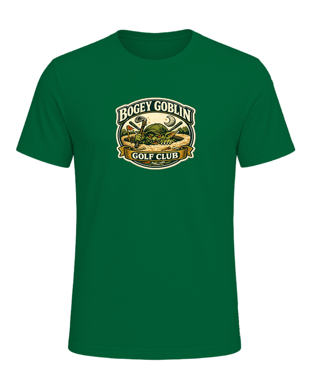 Bogey Goblin Golf Club Tee — Kelly