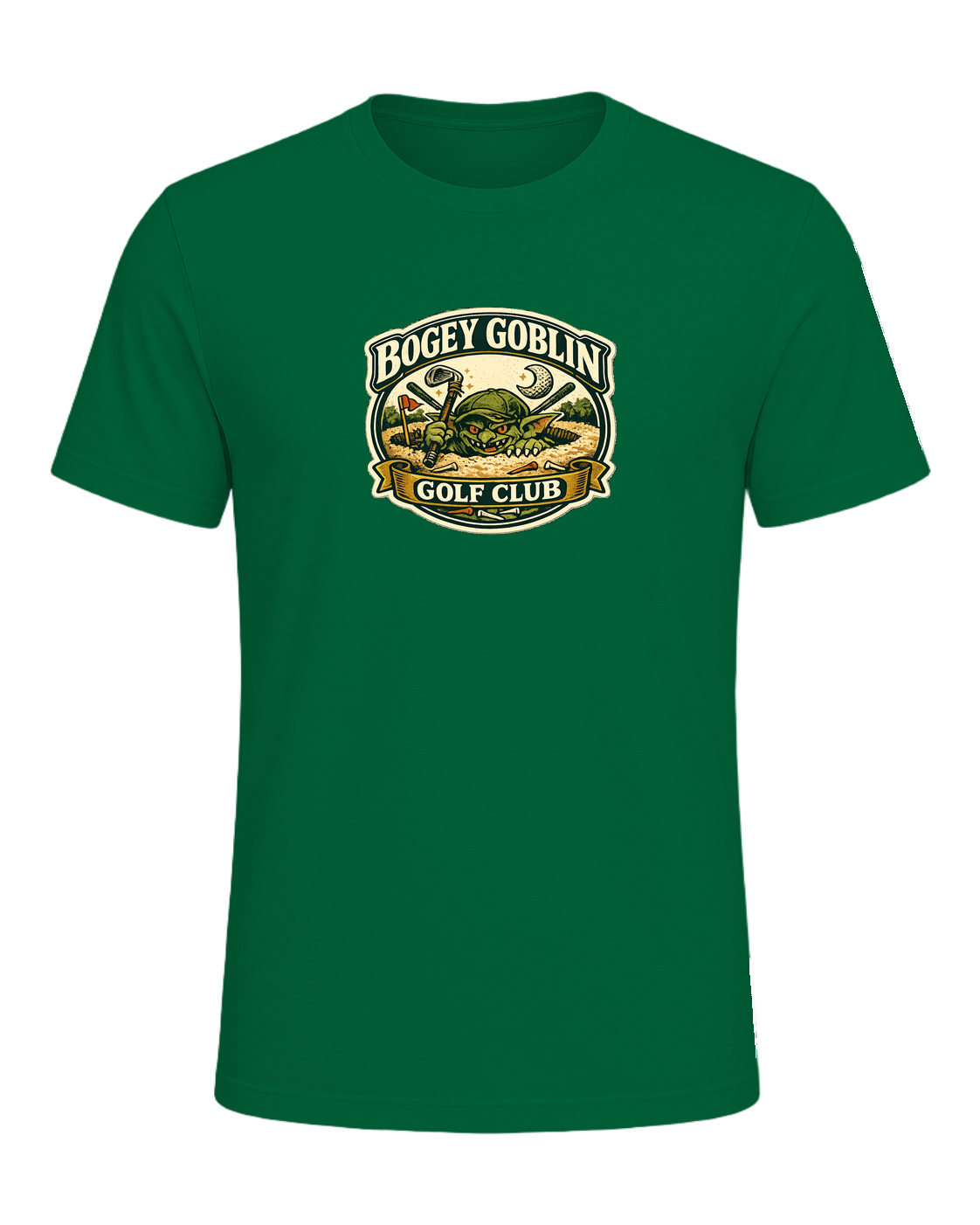 Bogey Goblin Golf Club Tee — Kelly
