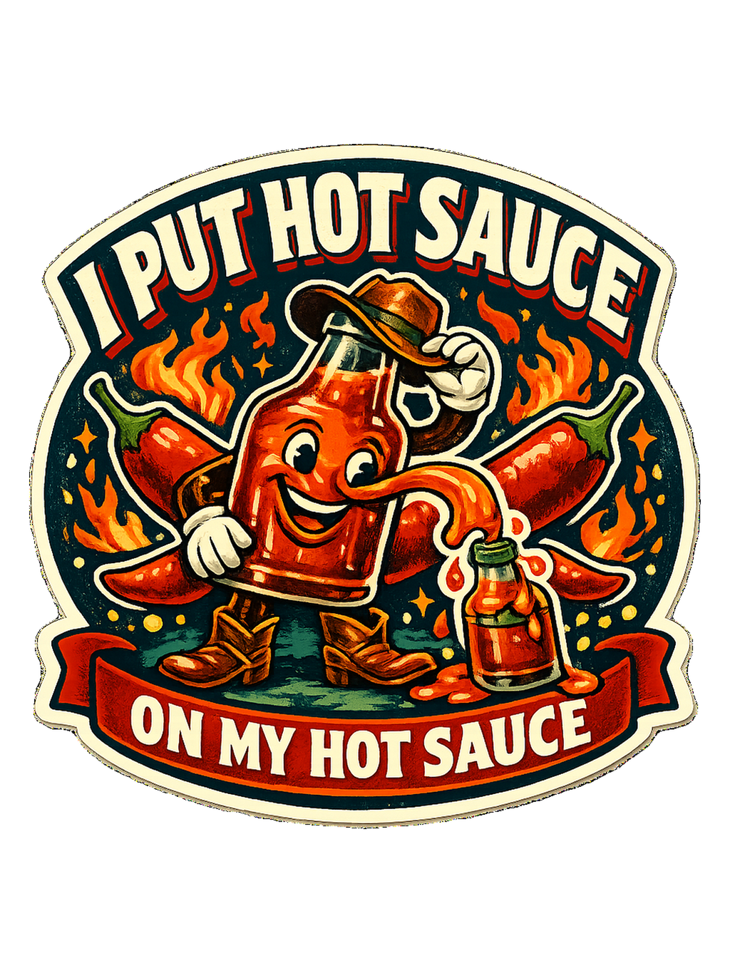 I Put Hot Sauce On My Hot Sauce Tee