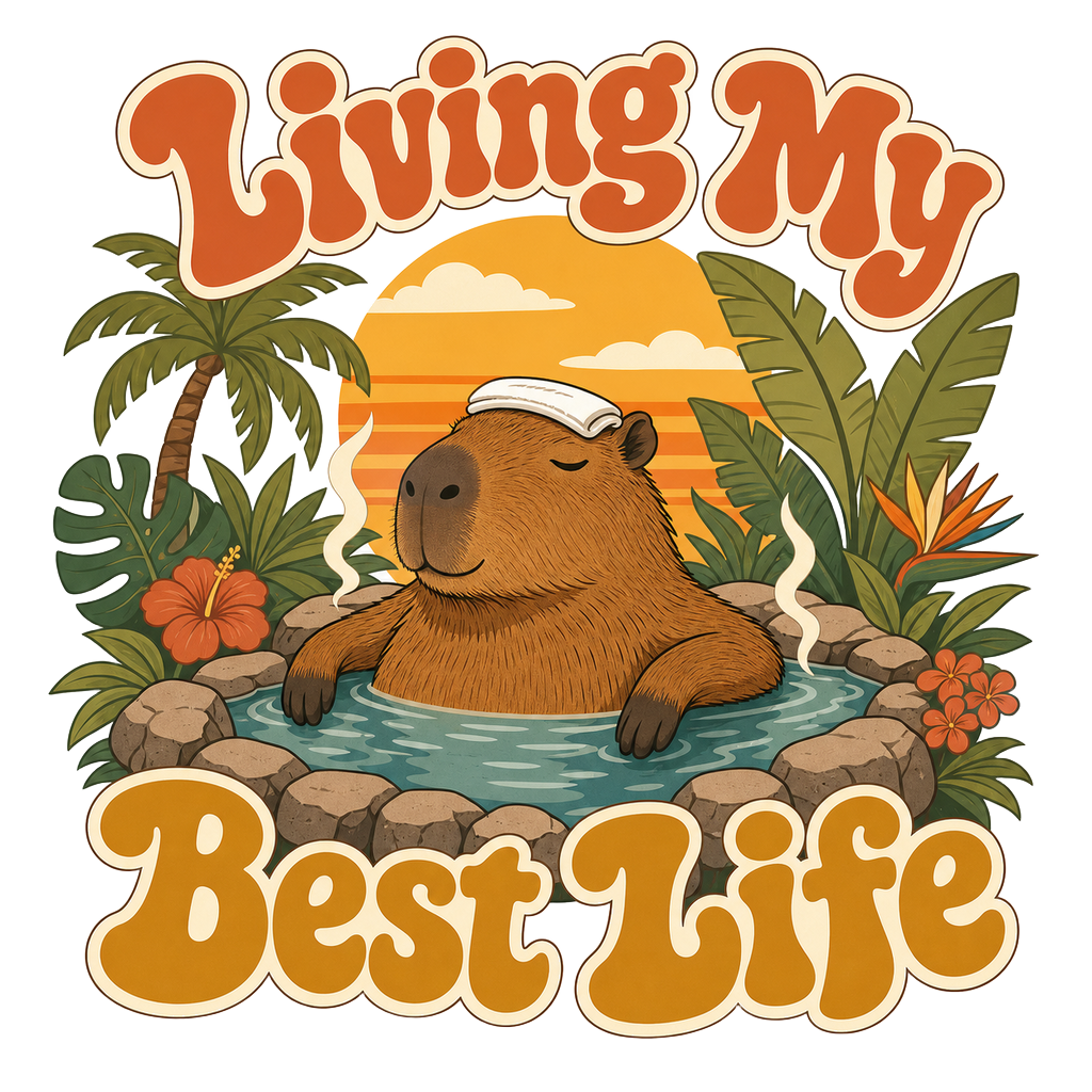 Capybara Chill Vibes