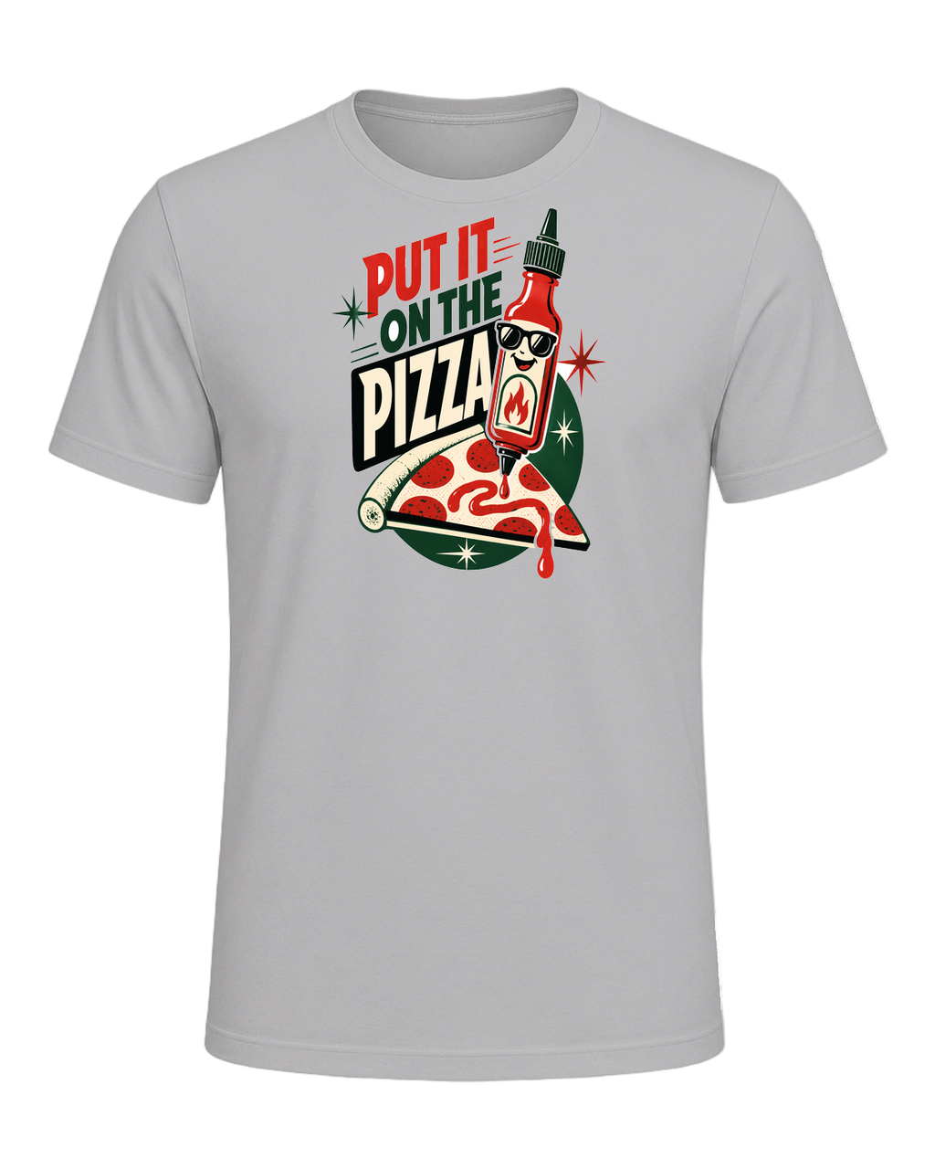 PUT IT ON THE PIZZA — Athletic Heather