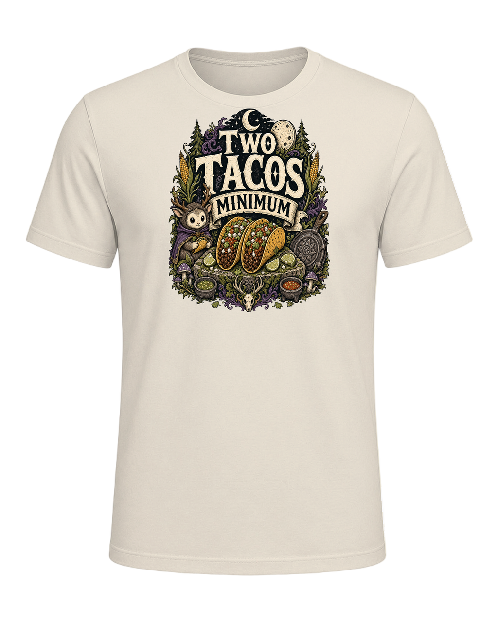 TWO TACOS MINIMUM — Heather Prism Natural