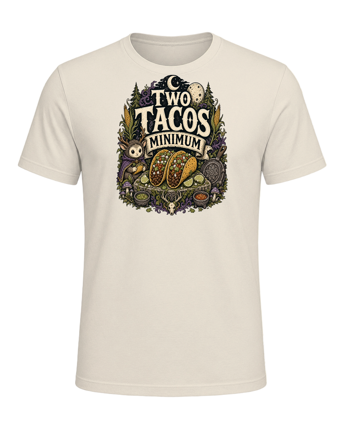 TWO TACOS MINIMUM — Heather Prism Natural