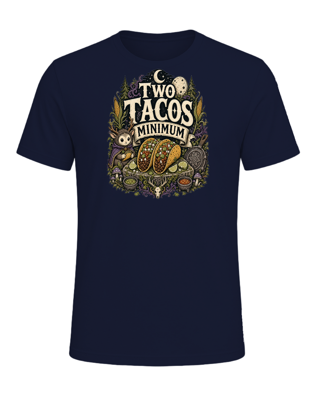 TWO TACOS MINIMUM — Navy
