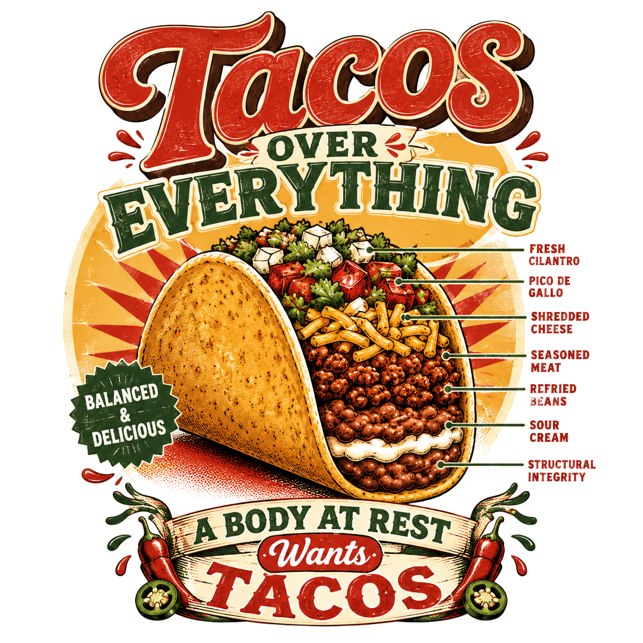Tacos Over Everything