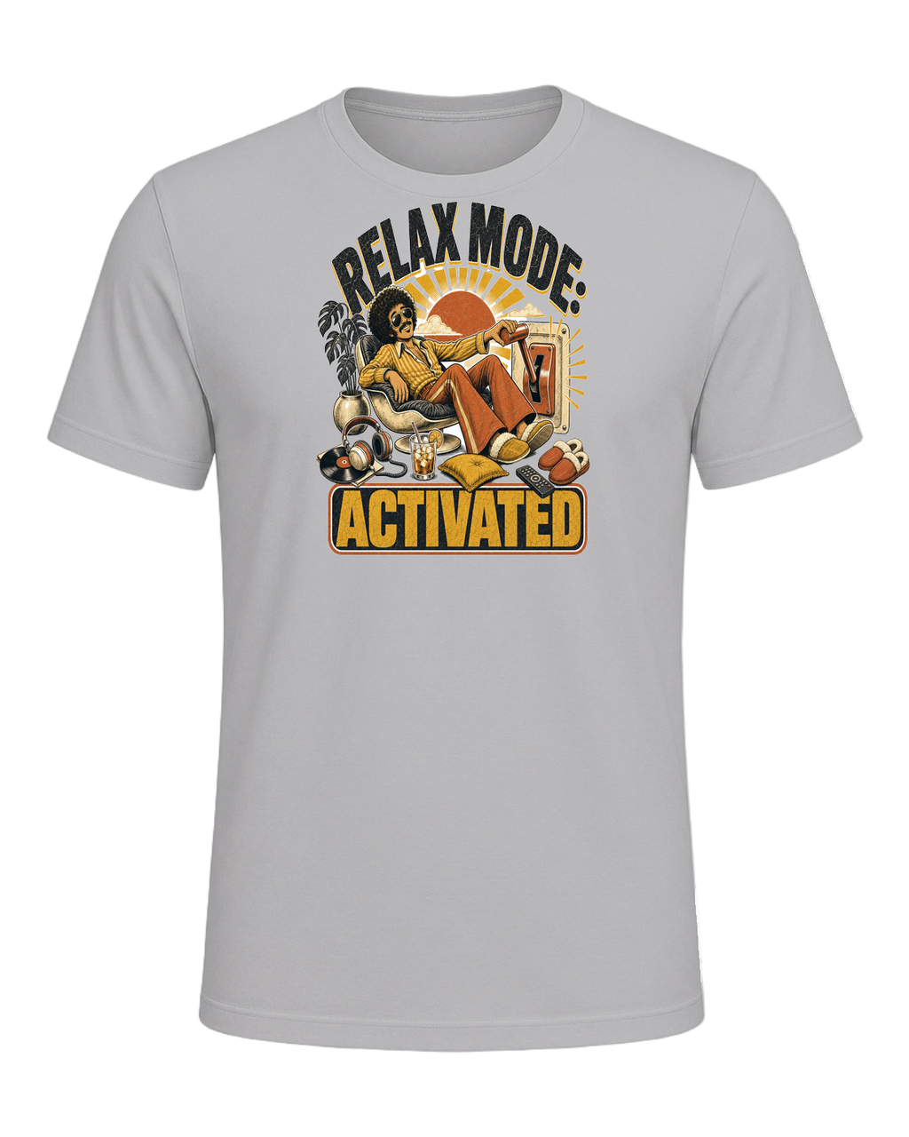RELAX MODE: ACTIVATED — Athletic Heather