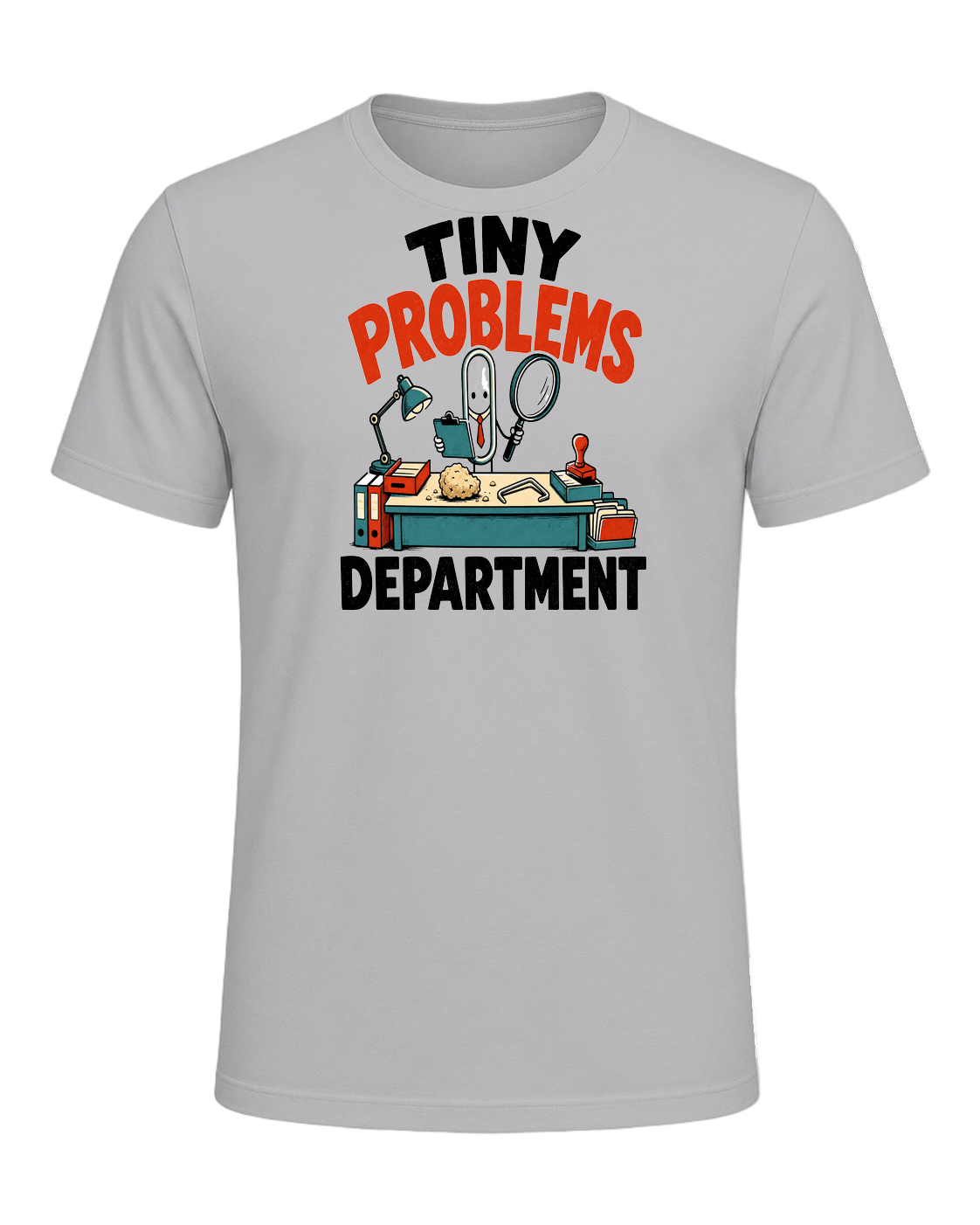 TINY PROBLEMS DEPARTMENT — Athletic Heather