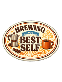 Coffee Addict T-Shirt — Brewing My Best Self
