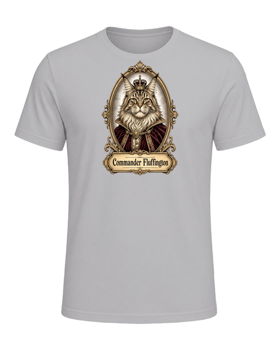 Maine Coon Royalty — Athletic Heather
