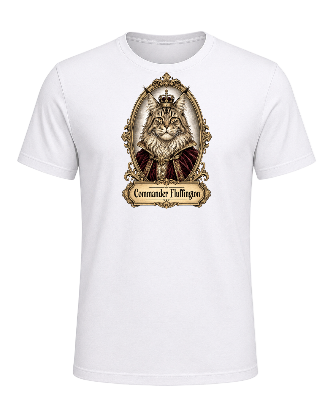 Maine Coon Royalty — White