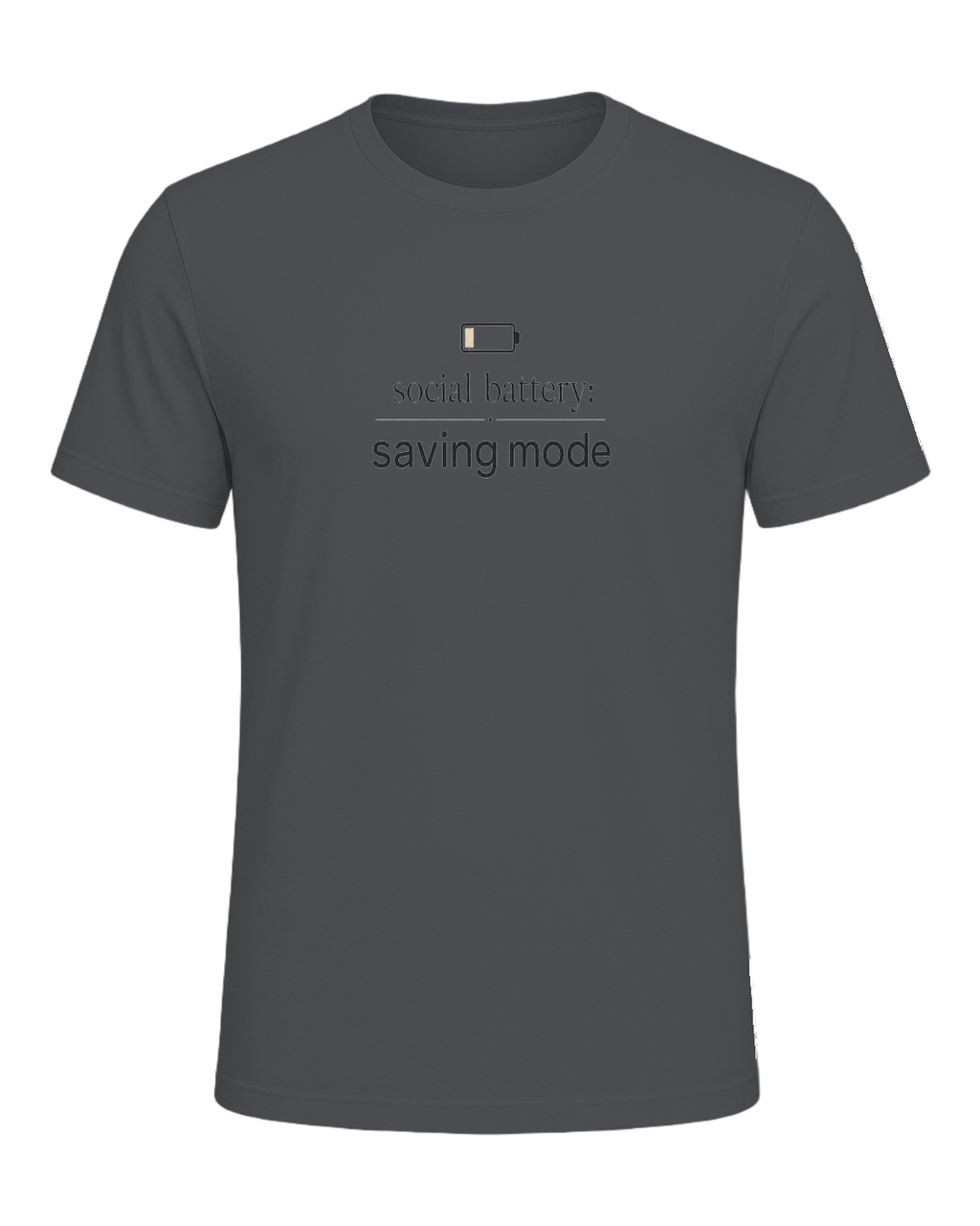 social battery: saving mode — Asphalt