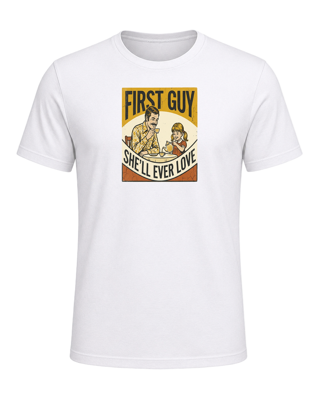 FIRST GUY SHE'LL EVER LOVE — White