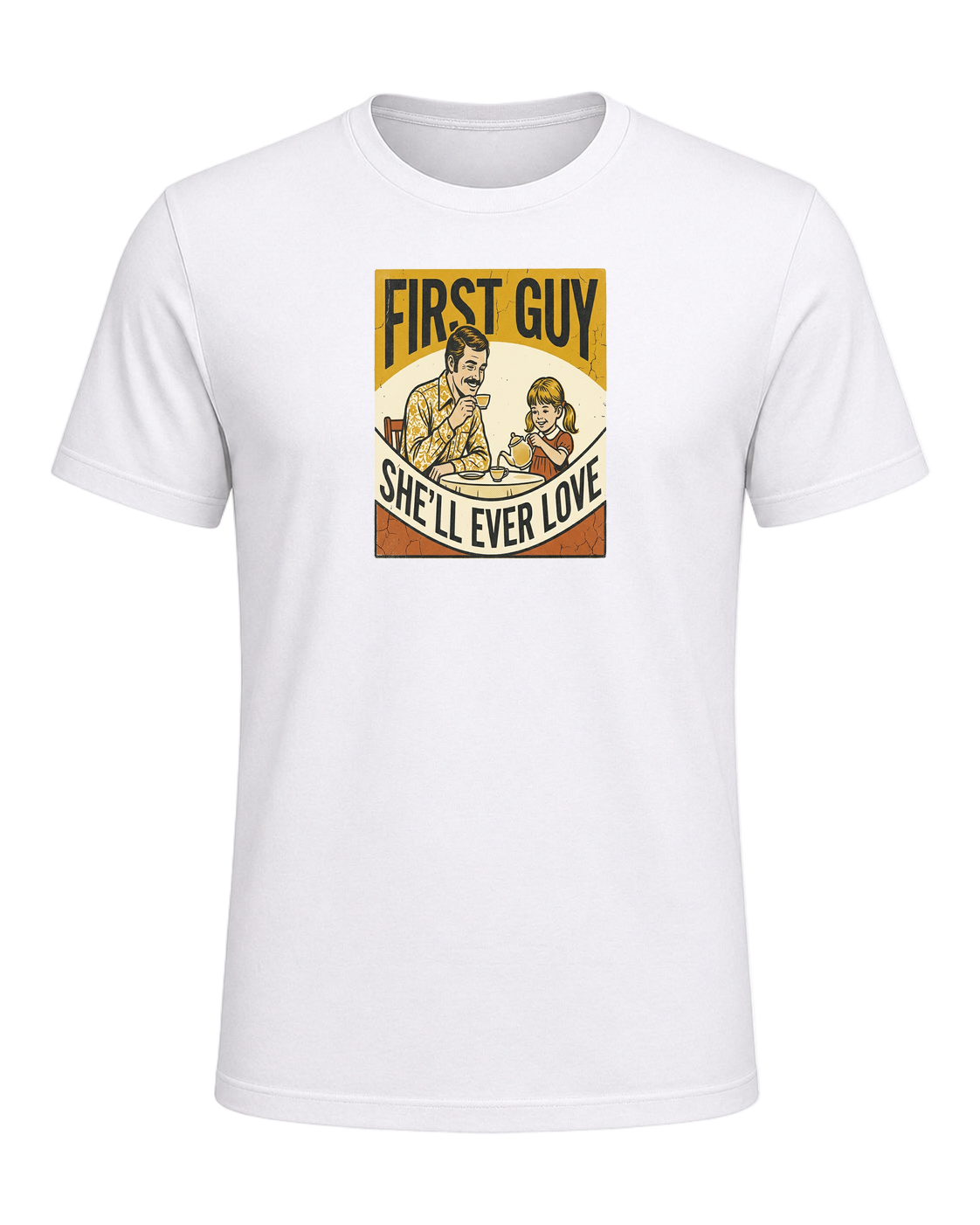 FIRST GUY SHE'LL EVER LOVE — White