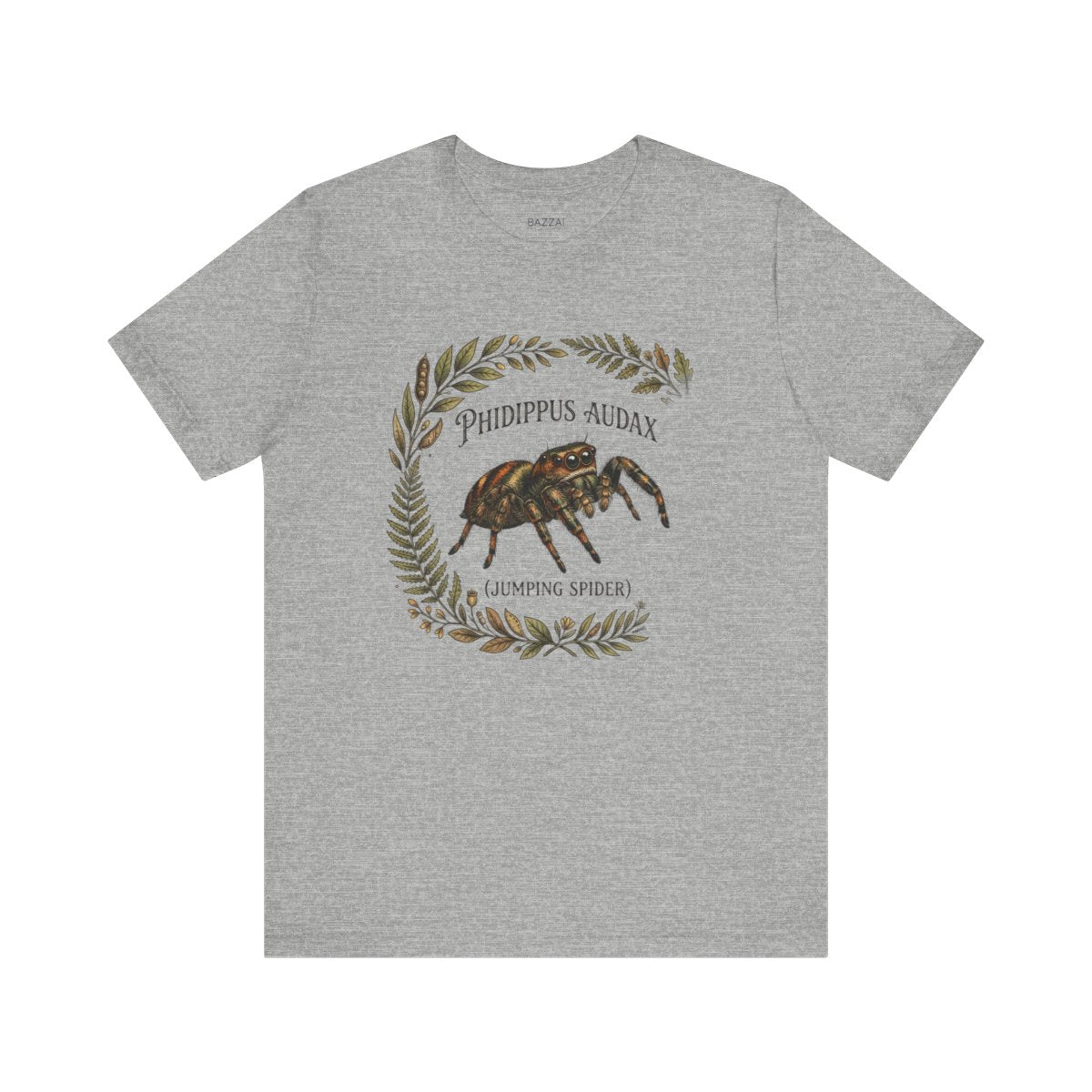 Spider Art T-Shirt — Enormous Eyes, Small Spider — t-shirt design